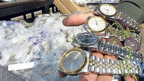 rolex douane vervolging